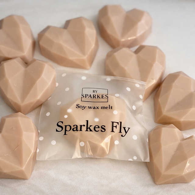 Heart Wax Melts – Homely favourites or Personalised Gift Favours