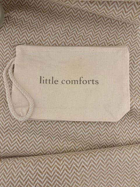 Cotton Canvas Zip Pouch, Everyday Essentials Bag